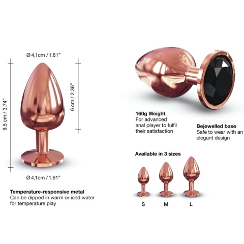 Dorcel Diamond Plug L korek analny diamencik analny