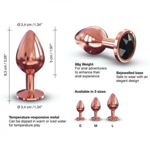 Dorcel Diamond Plug M korek analny diamencik analny