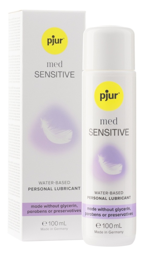 Pjur Med sensitive glide delikatny lubrykant na bazie wody 100 ml