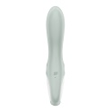 Satisfyer Air Pump Booty 3 nadmuchiwany wibrator analny szaro-zielony