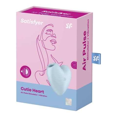 Satisfyer Cutie Heart bezdotykowy masażer łechtaczki powietrzny