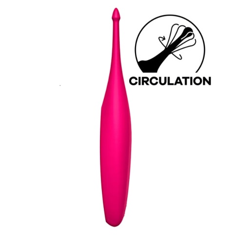 Satisfyer Twirling Fun precyzyjny stymulator punktowy różowy