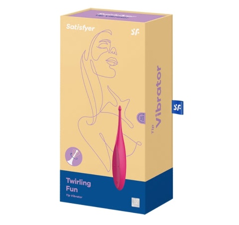 Satisfyer Twirling Fun precyzyjny stymulator punktowy różowy