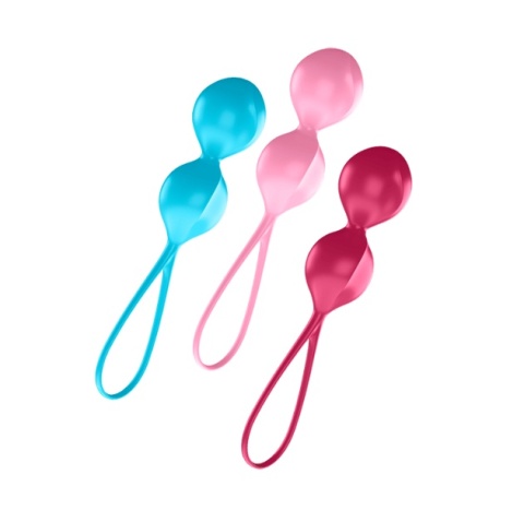 Satisfyer V Balls kulki gejszy do ćwiczeń mięśni kegla