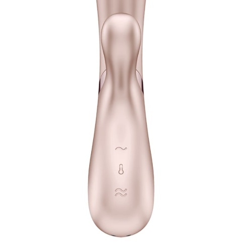 Wibrator króliczek SATISFYER Hot Lover Beige