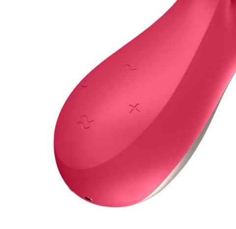 Wibrator króliczek SATISFYER Mono Flex czerwony