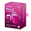 Bezdotykowy pulsacyjny masażer łechtaczki Liquid Air Satisfyer Pro 2 Modern Blossom