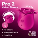 Bezdotykowy pulsacyjny masażer łechtaczki Liquid Air Satisfyer Pro 2 Modern Blossom