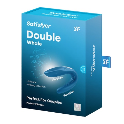 Wibrator dla par do wspólnej stymulacji Satisfyer Double Whale